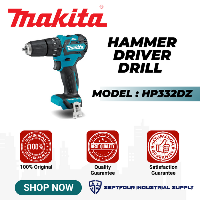 Makita Cordless Hammer Drill HP332DZ