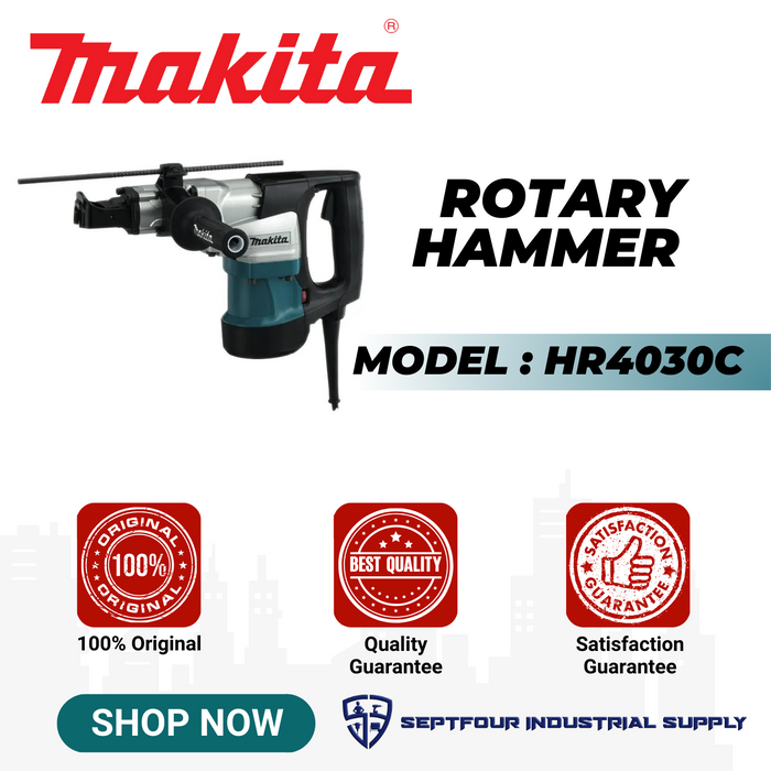 Makita Rotary Hammer 17mm Hex HR4030C