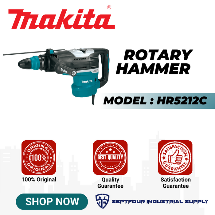 Makita 52mm (2-1/16") Rotary Hammer HR5212C