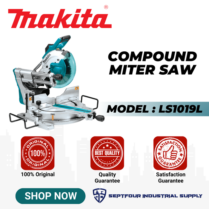 Makita 260mm ( 10-1/4") Slide Compound Miter Saw LS1019L