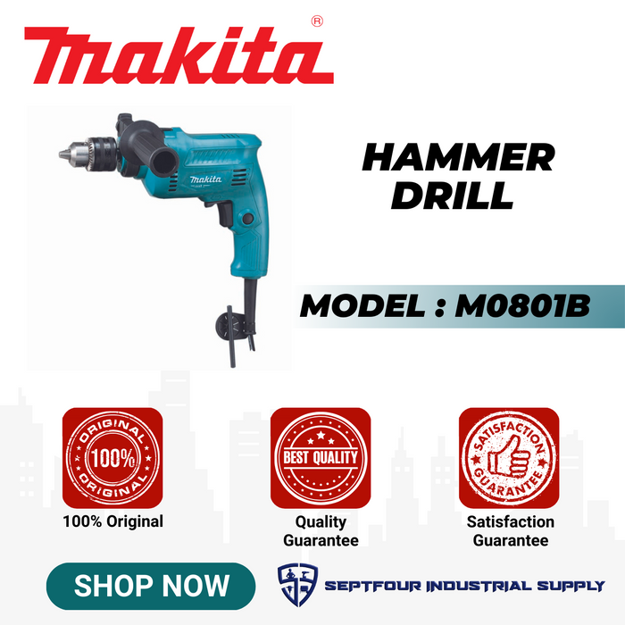 Makita 16mm (5/8") Hammer Drill M0801B