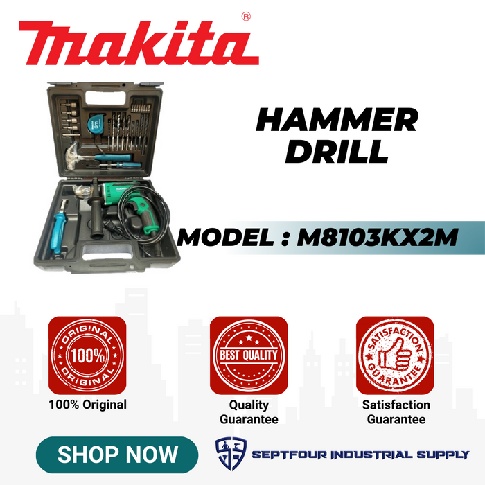 Makita Hammer Drill M8103KX2M