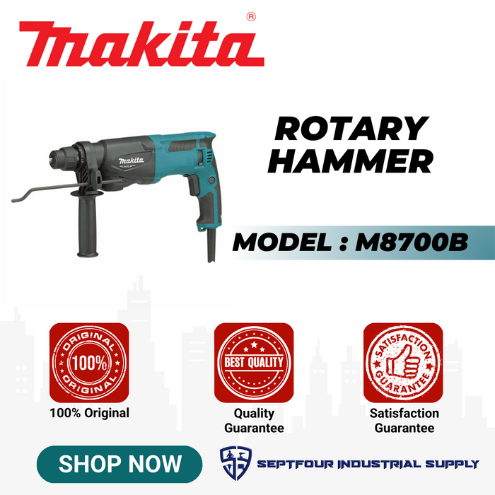 Makita  22mm (7/8") Rotary Hammer M8700B
