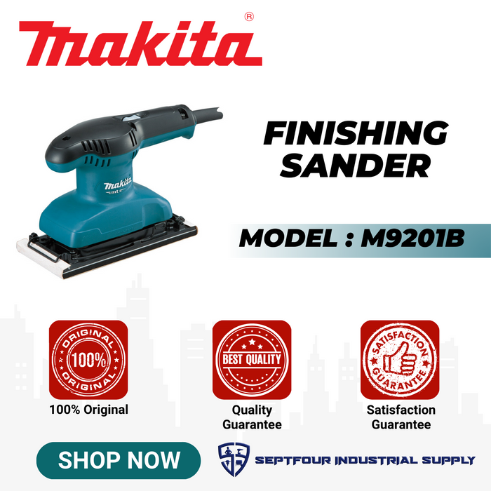 Makita 3-5/8" X 7-14" Finishing Sander M9201B