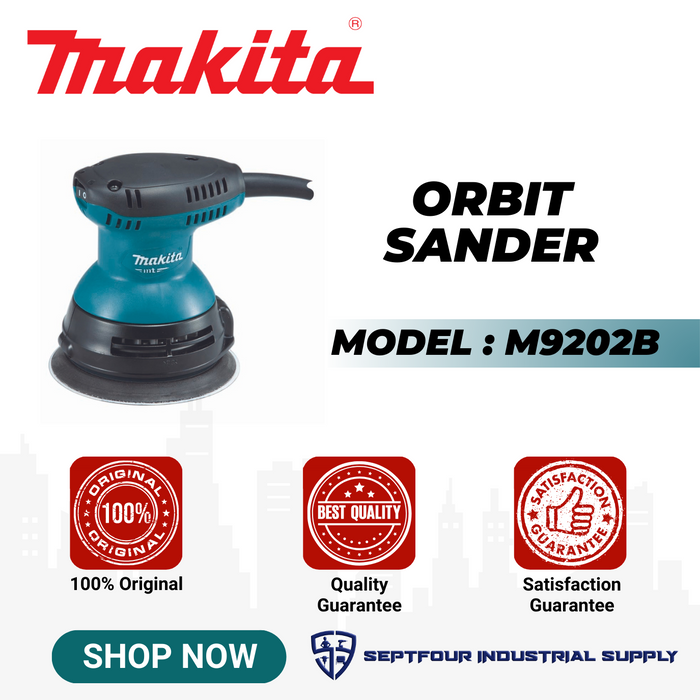Makita 125mm(5") Random Orbit Sander M9202B