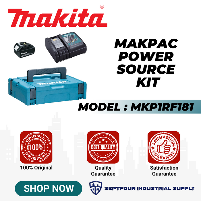 Makita MAKPAC MKP1RF181 Power Source Kit