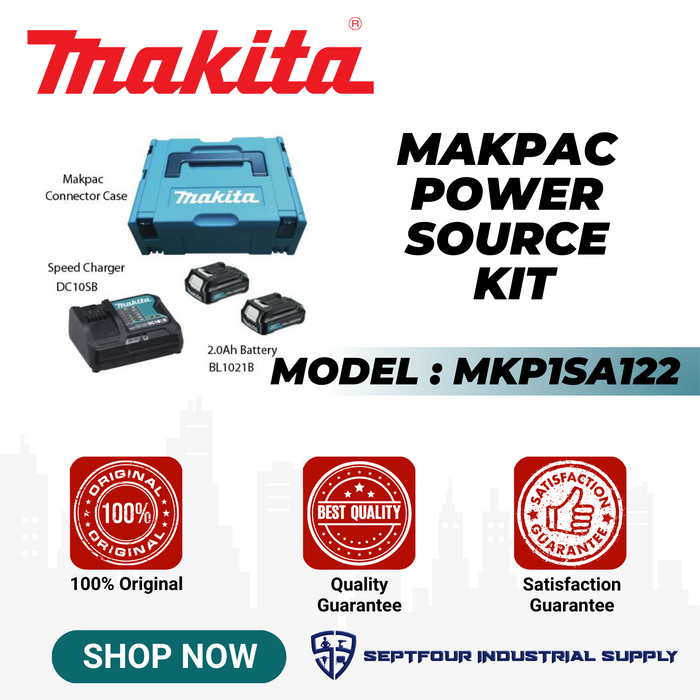 Makita MAKPAC MKP1SA122 Power Source Kit