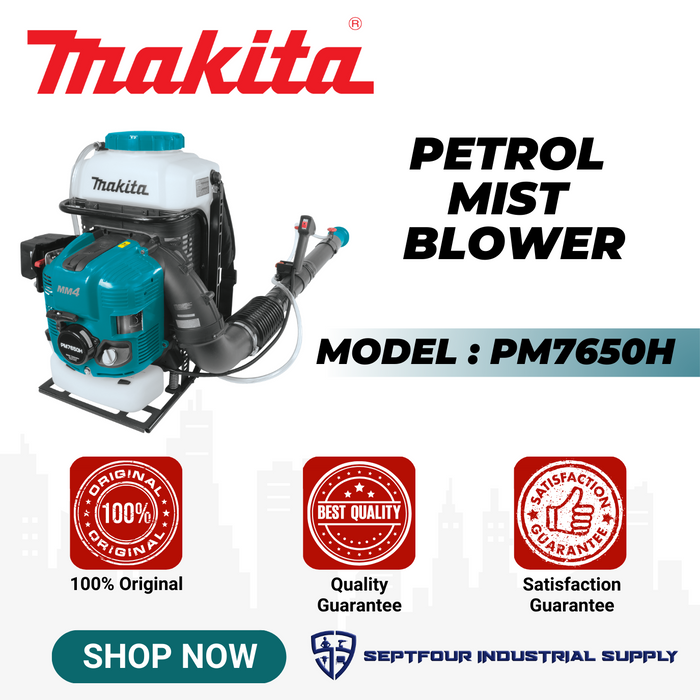 Makita  1.8L 4 Stroke Petrol Mist Blower PM7650H