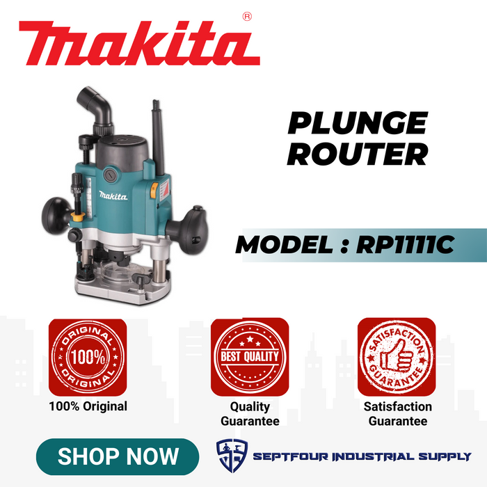 Makita 1/4" Plunge Router RP1111C