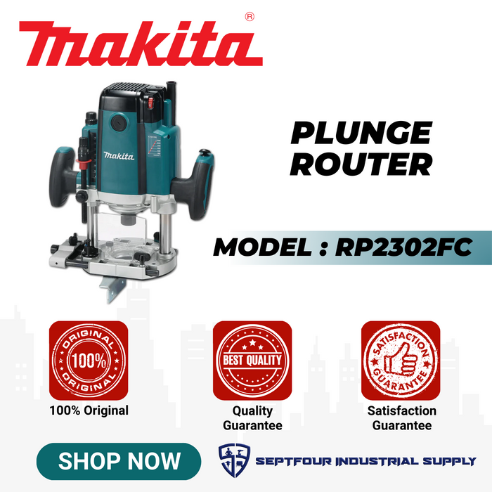 Makita 1/2" Plunge Router RP2302FC