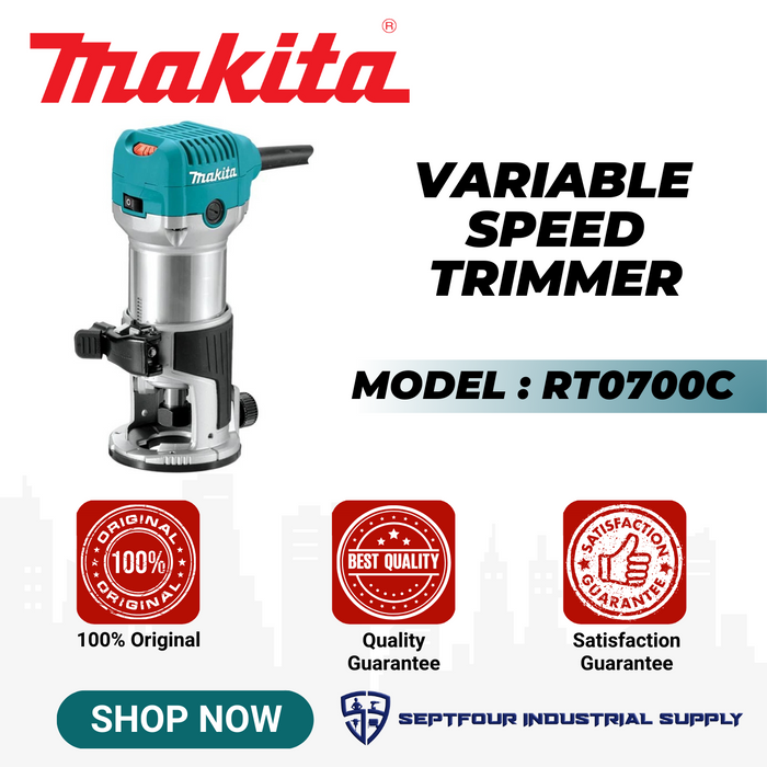 Makita 1/4", 3/8" Trimmer RT0700C