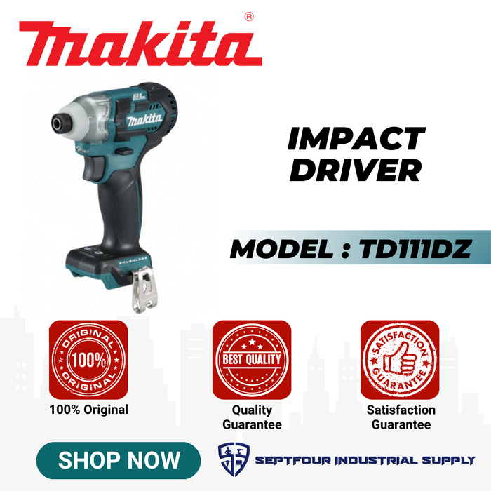 Makita Cordless Impact Driver TD111DZ
