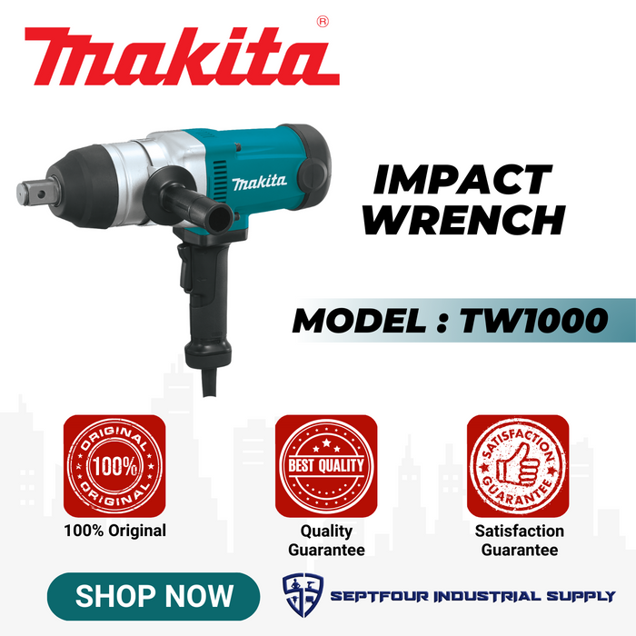 Makita 25.4mm (1") Impact Wrench TW1000
