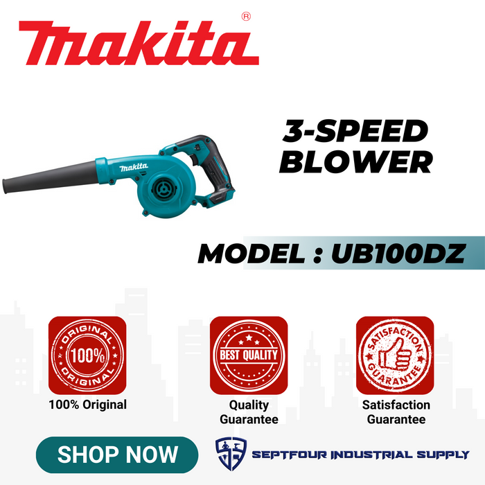 Makita 12V Cordless Variable 3-Speed Blower UB100DZ