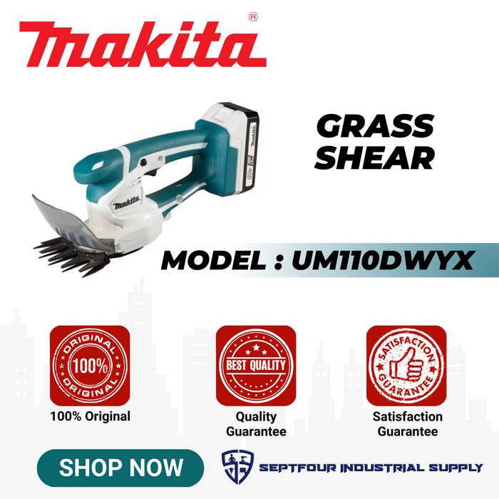 Makita 110mm (6-5/16") Cordless Grass Shear UM110DWYX