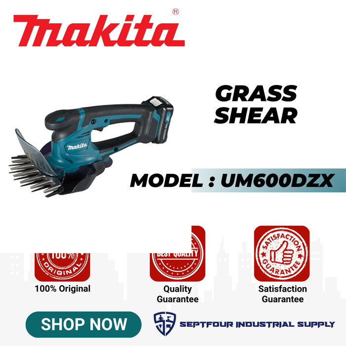 Makita 160mm (6-5/16") Cordless Grass Shear UM600DZX