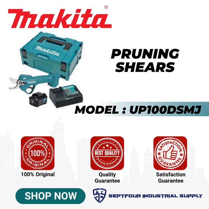Makita 25mm (1") Cordless Pruning Shears UP100DSMJ