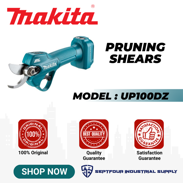 Makita 25mm (1") Cordless Pruning Shears UP100DZ