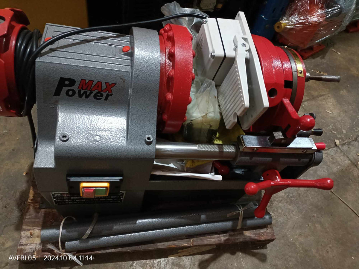 Threading Machines Rigid PowerMax Electric Pipe Threading Machine — SEPTFOUR INDUSTRIAL SUPPLY