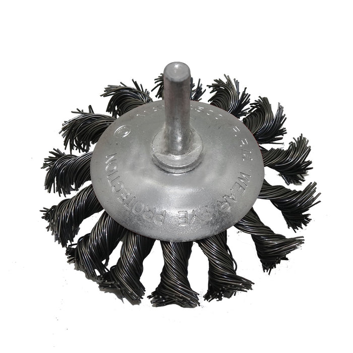 Maxsell Bevel Brush 1/4 Shank (Knotted)