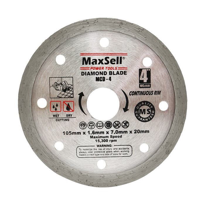 Maxsell Continous Rim Diamond Blade