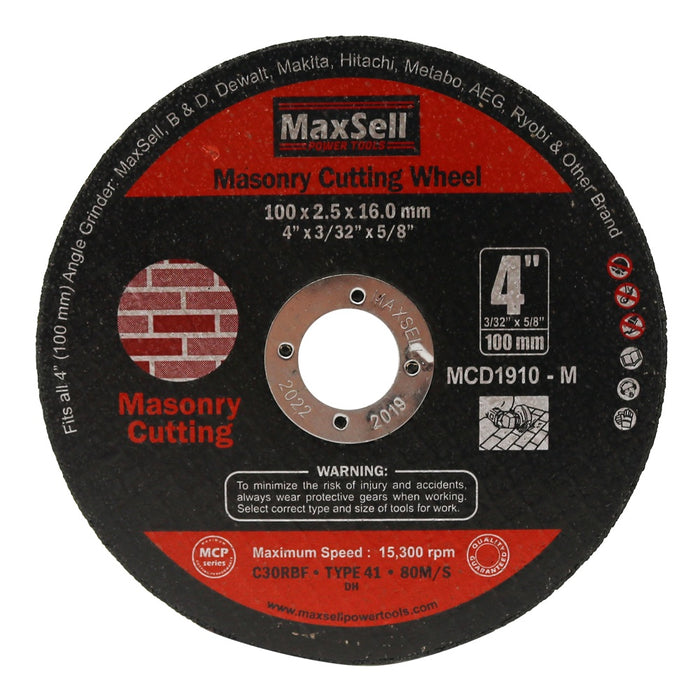 Maxsell Masonry Cutting Wheel