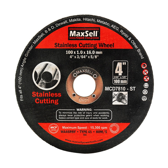 Maxsell Stainless Cutting Wheel