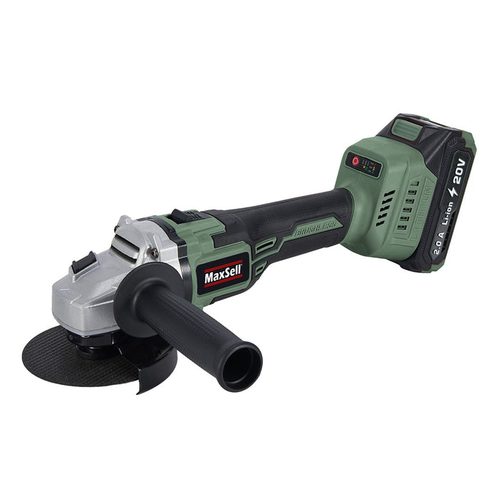 Maxsell  4" 20V Cordless Angle Grinder MCG-2001