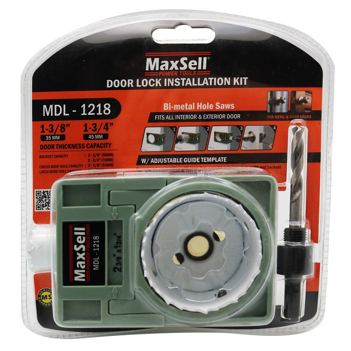 Maxsell Door Lock Installation Kit MDL-1218