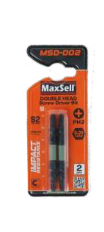 Maxsell Double Head Screw Driver Bit  Set MSD-002