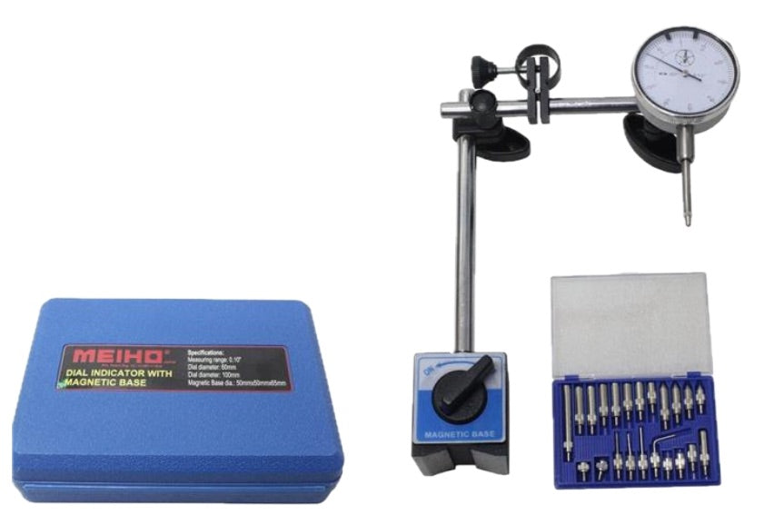 Meiho Dial Indicator With Magnetic Base
