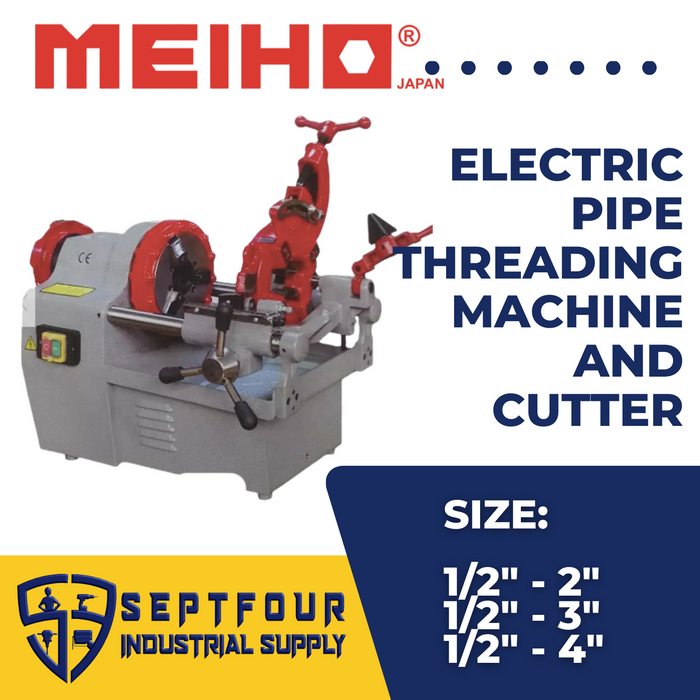 Meiho 1/2" to 2" Electric Pipe Threading Machine M-50C