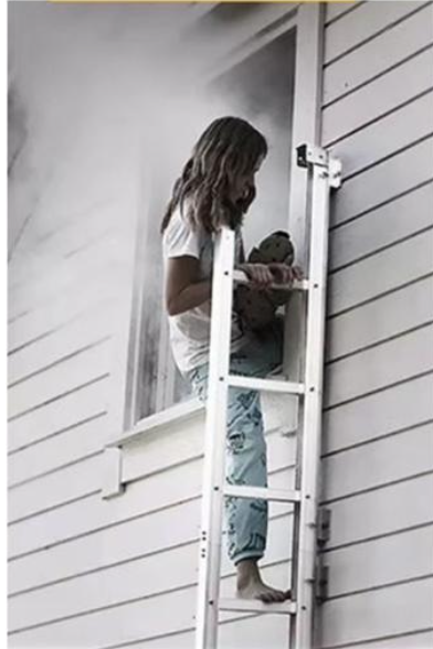 Miller Folded Escape Ladder