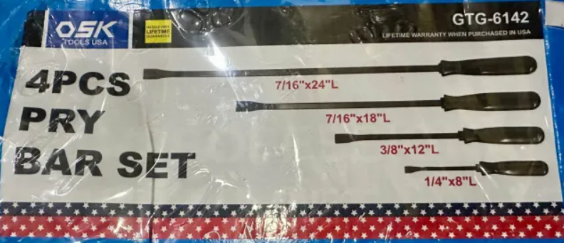 OSK 4PCS Pry Bar Set