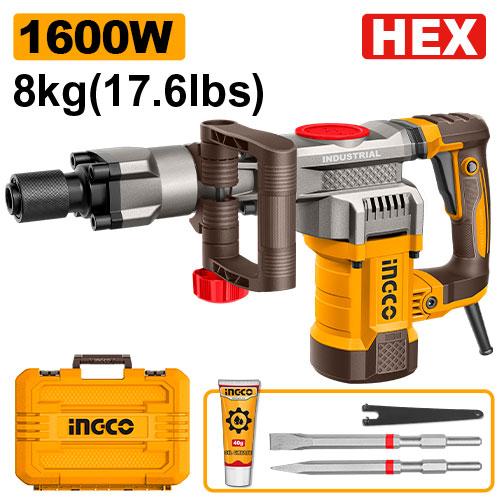 Ingco 1600W Demolition Breaker PDB16008