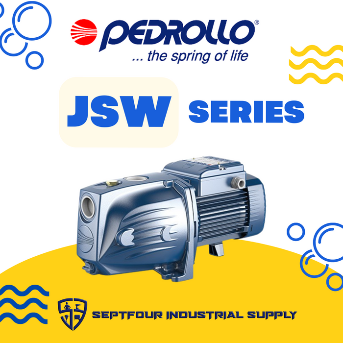 Pedrollo 1HP JET waterpump with 24L/36/50L/60L/80L/100L Dayuan Horizontal Bladder Tank (set)