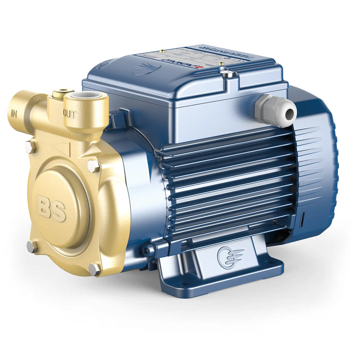 Pedrollo Peripheral Impeller Pumps with brass pump body - PQ Bs Series Made in Italy