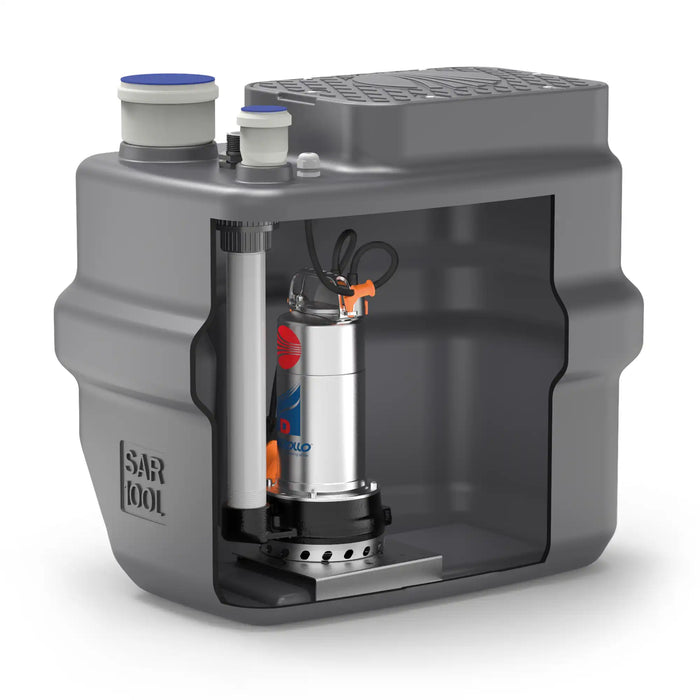 Pedrollo Lift and Collection Stations - SAR 100 - Made In Italy