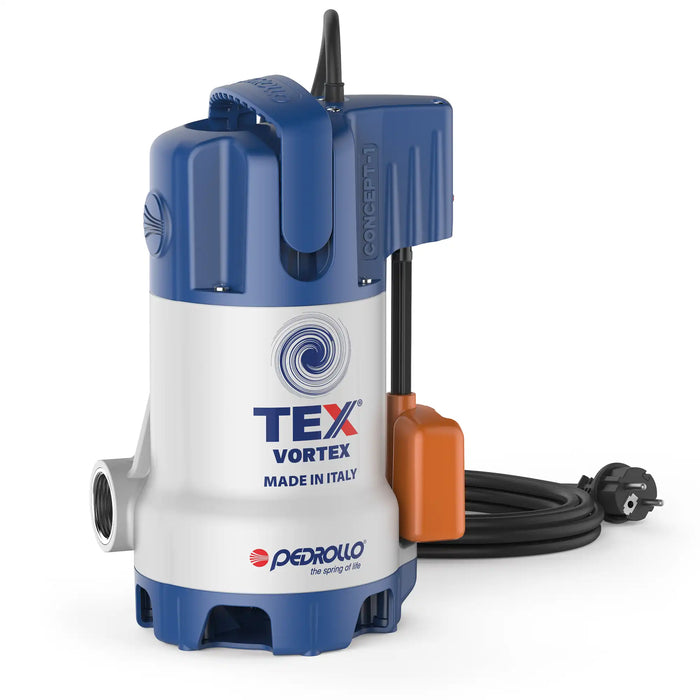 Pedrollo Vortex Pumps for Dirty Water -TEX® - Made In Italy