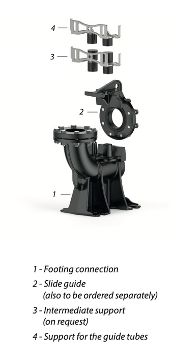 Pedrollo Sewage Lifting System for VXC4 AND MC4 - Made In Italy