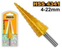 Ingco (4-22mm) Step Drill Bit AKSDS42203
