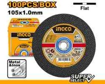 Ingco 105x1.0mm Abrasive Metal Cutting Disc Set MCD10105100