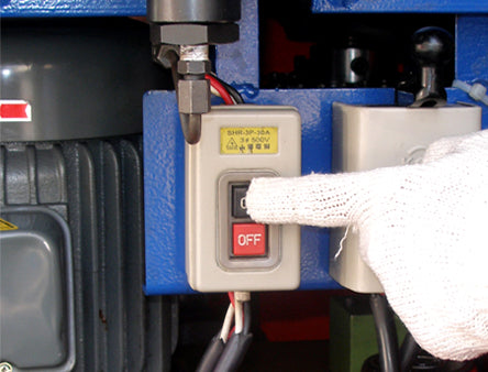 Piin Kuen 5HP Rebar Rounded and Bending Machine PK-D36 - Made in Taiwan