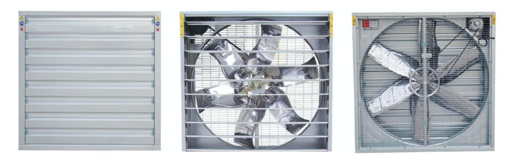 Pioneer Industrial Exhaust Fan with Shutter