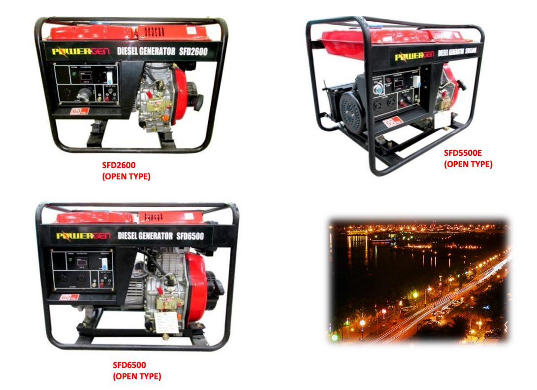 Powergen Power Plus Diesel Generators — SEPTFOUR INDUSTRIAL SUPPLY