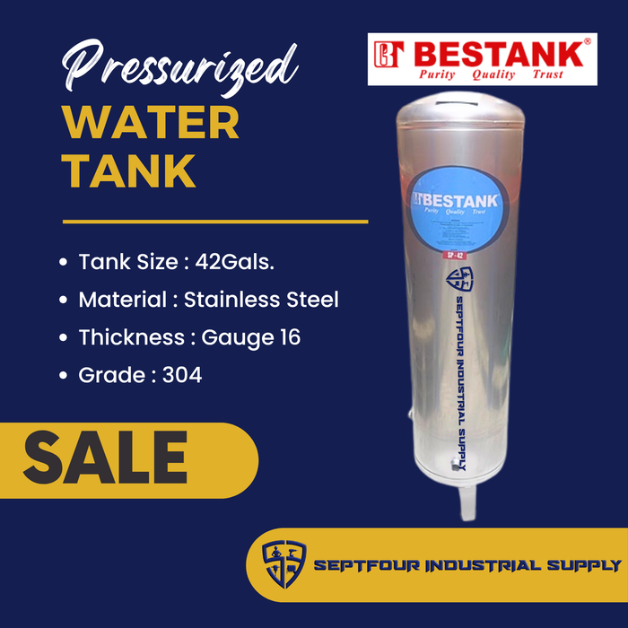 BESTANK SP Series Stainless Steel Pressure Tank