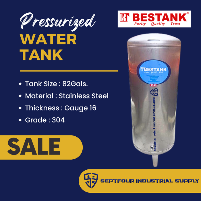 BESTANK SP Series Stainless Steel Pressure Tank