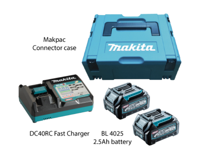Makita 2.5Ah Makpac Power Source Kit QAEPSKG1