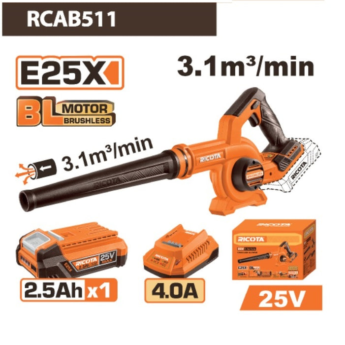 Ricota 25V Cordless Blower RCAB511