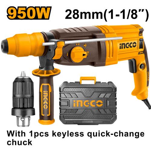 Ingco 950W Rotary Hammer RGH9528-2